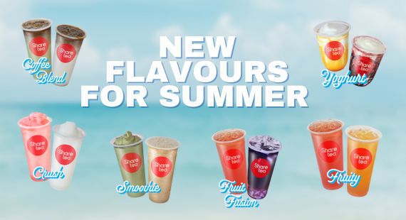 NEW FLAVOURS FOR SUMMER